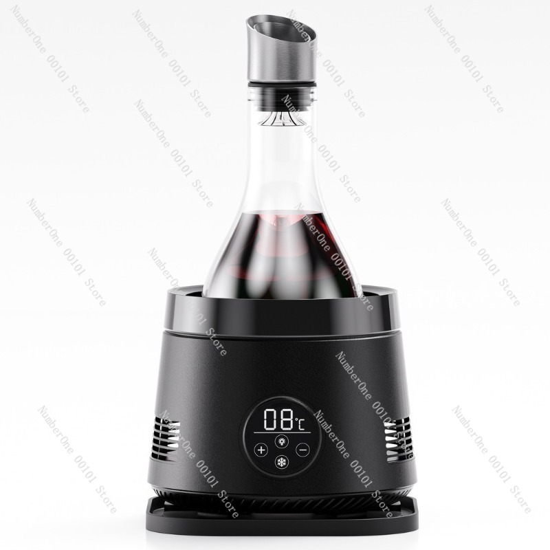 Wine Aerator Pour - Décanteur électronique de vin glacé, refroidisseur
