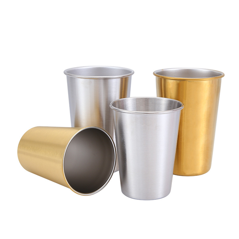 Whisky Beer And Wine - Lot de 50 tasses en acier
