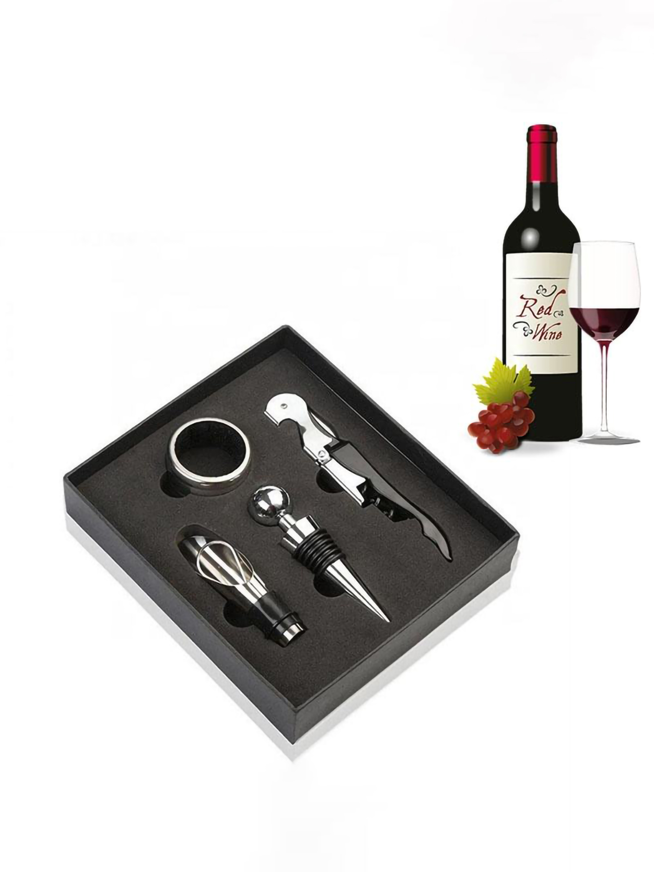 Ensemble de verseur d'aérateur - Wine Aerator Pour avis et prix