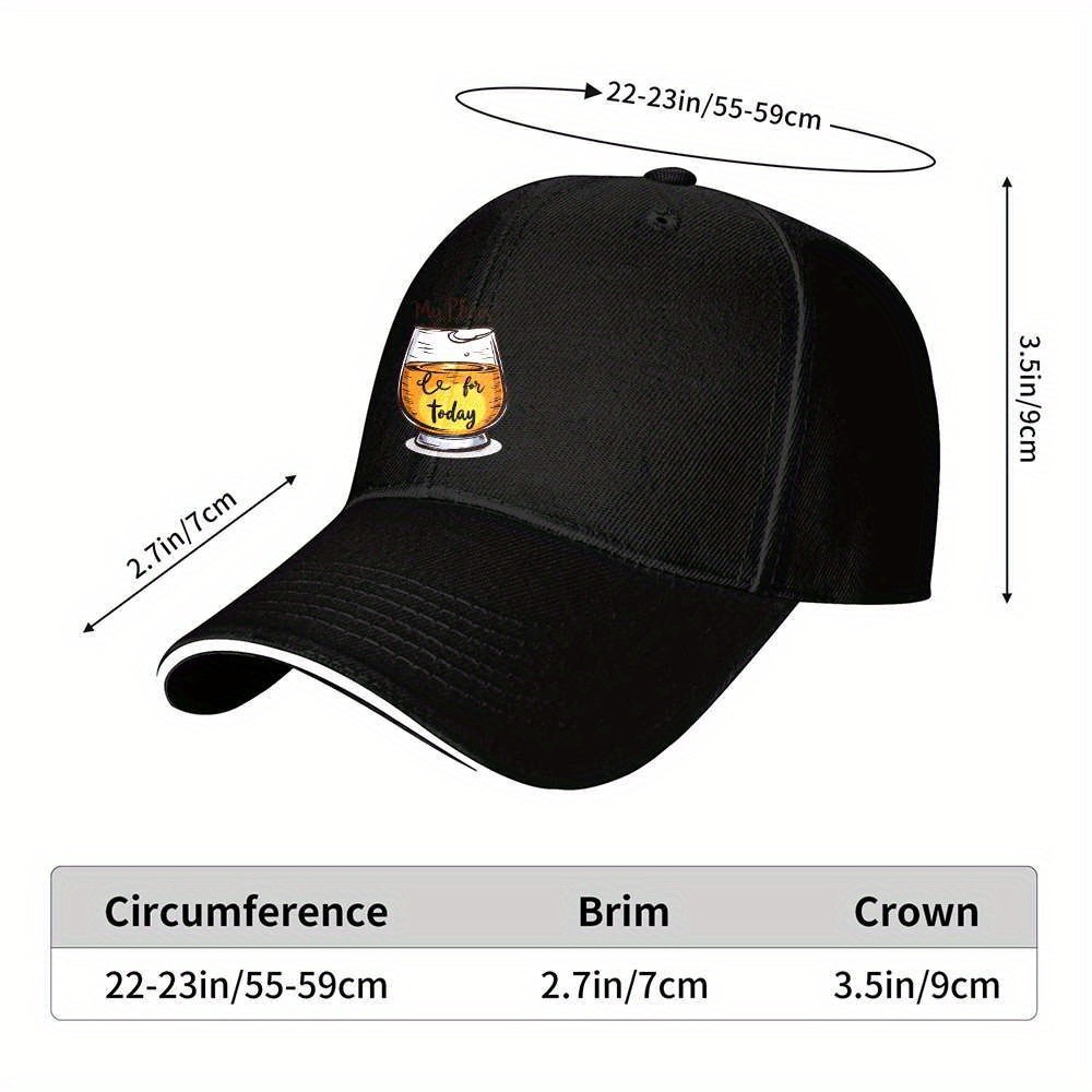 Casquette de baseball My Plans - Wine Beer Hat avis et prix