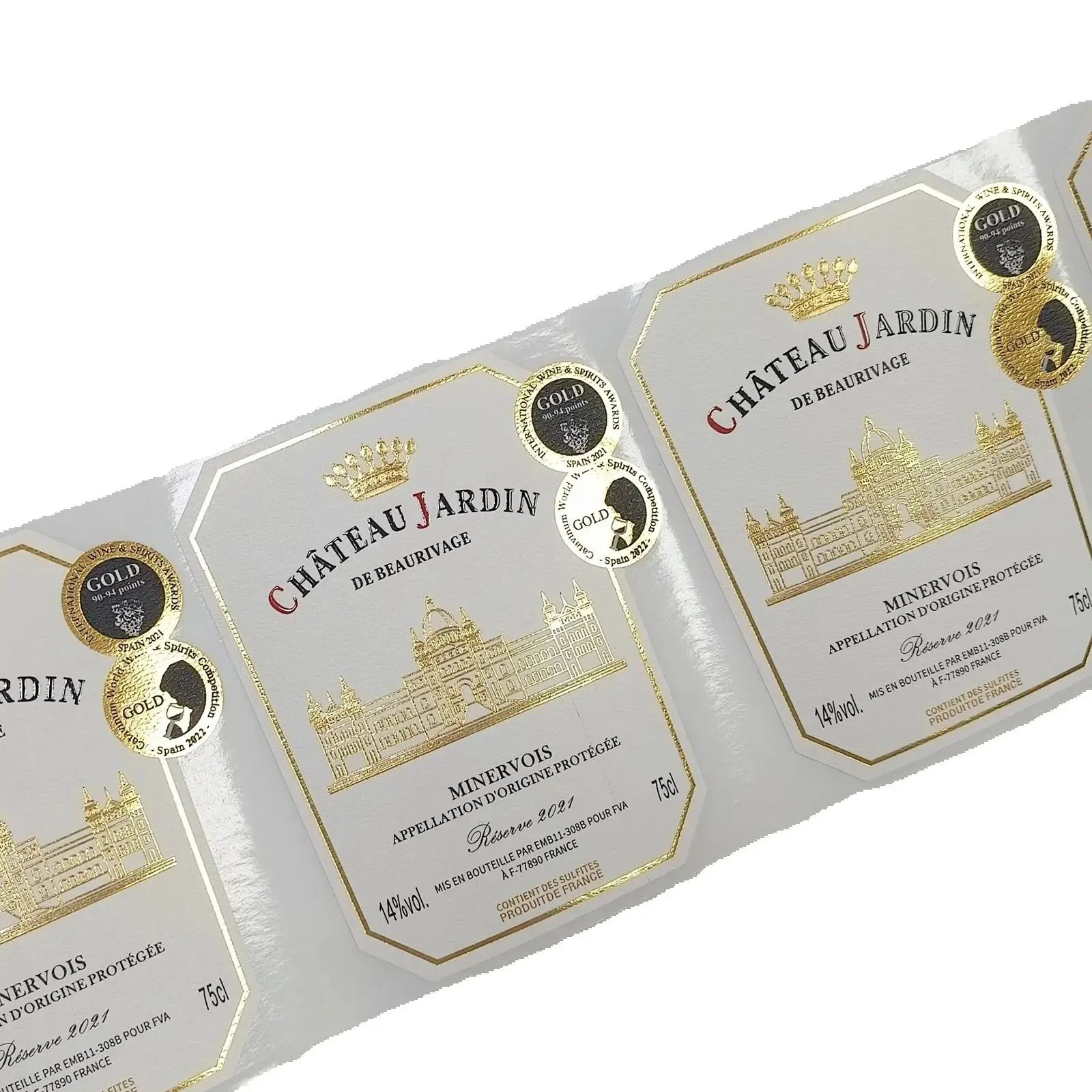 Autocollants personnalisés ave - Whisky Beer And Wine avis et prix